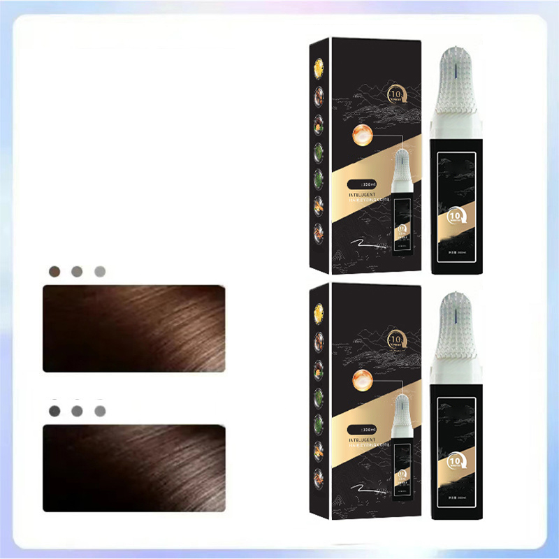 🔥Portable Safe Hair Dye Comb & Shampoo