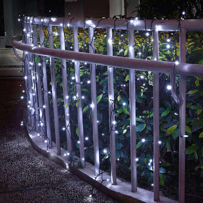 1Pc Solar String Lights LED Solar Power Fairy String Light 12M 8 Lighting Mode Cool Light Waterproof Starry String Lights Christmas Wedding Party Decor String Lights