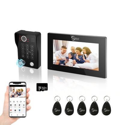 Home Building Wireless Video Doorbell With Waterproof Camera