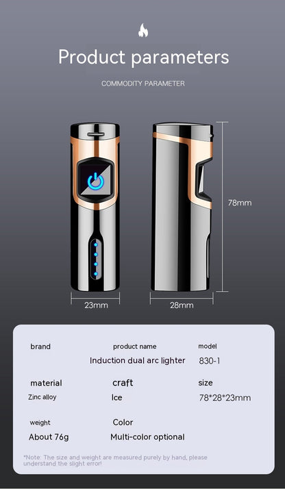 Fingerprint Touch USB Cigarette Lighter