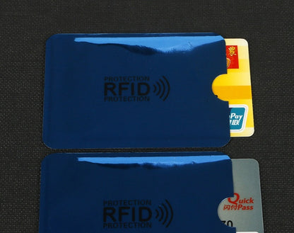NFC card sets anti-magnetic anti-theft brush bank card sets security shielding signal anti-theft RFID payment tin foil card sets