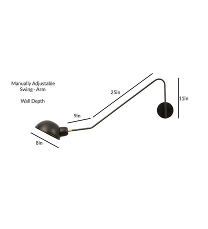 Davis Swiveling Wall Light