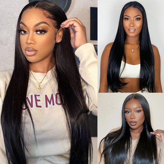 ReadytoGo 13x6 HD Transparent Lace Frontal Straight Wigs