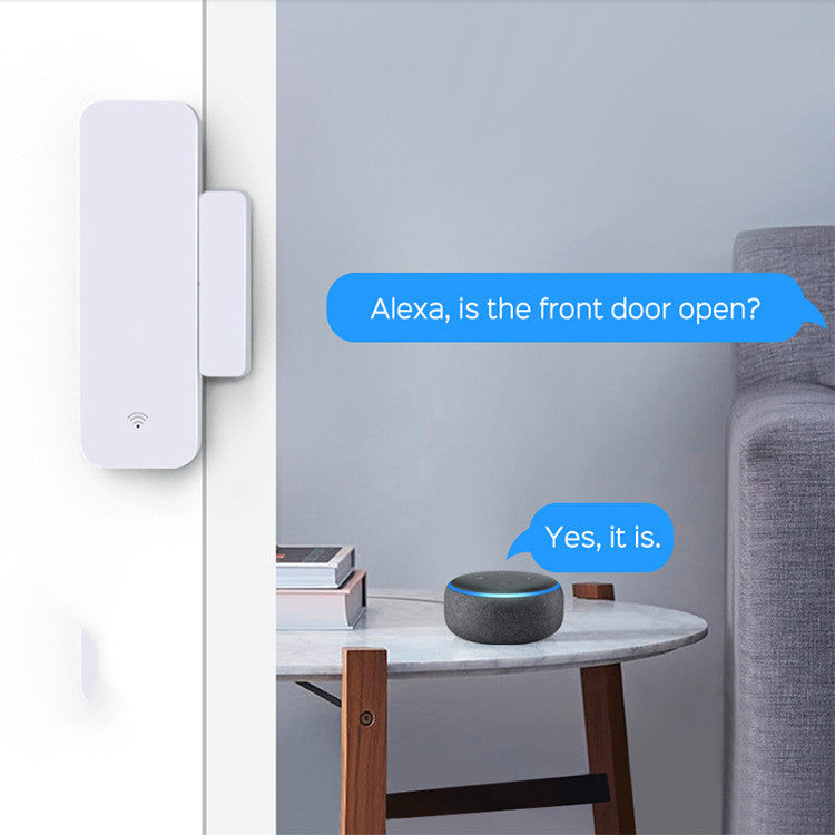 Mobile phone control sensor door sensor alarm detection