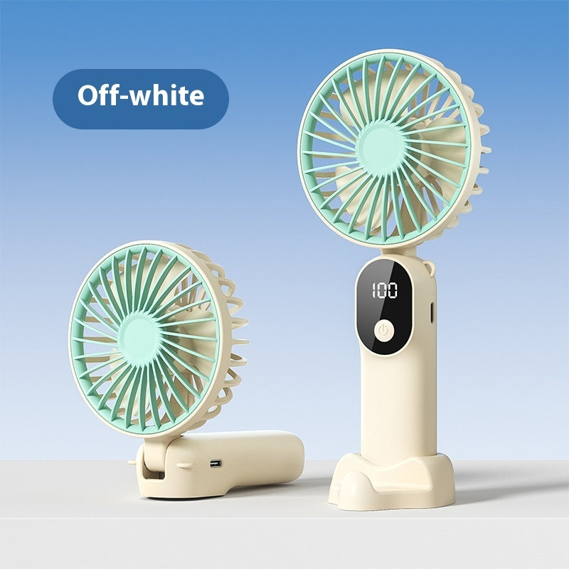Desktop Folding Little Fan Usb Charging Portable Small Handheld Fan Little Fan