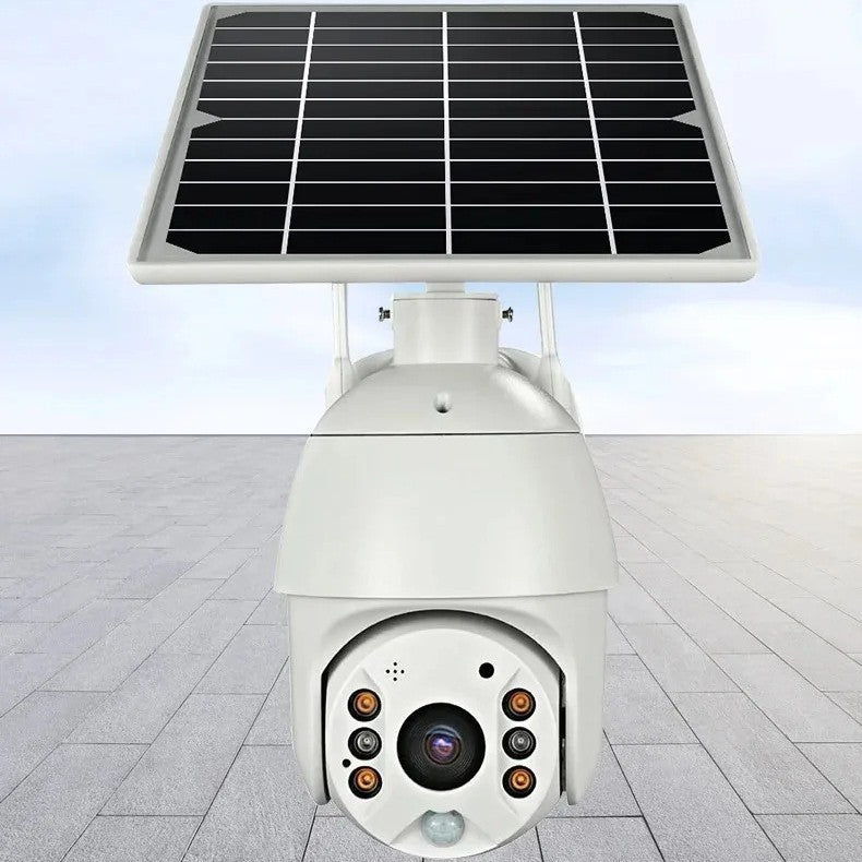 4G HD UBOX Solar-Powered Dome Surveillance Camera