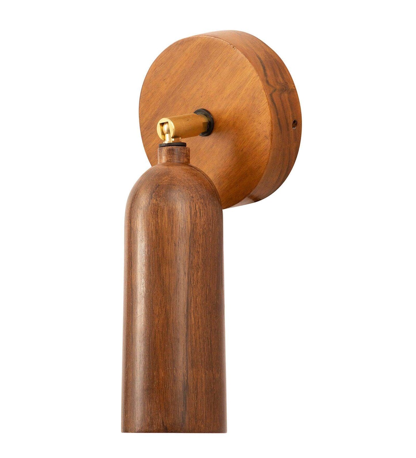 Bedside Wooden Wall Sconce