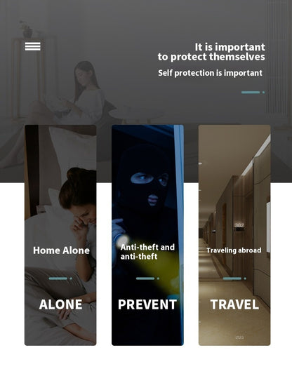 Door Stopper Anti-theft And Anti Pry Alarm