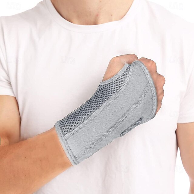 Wrist Brace Carpal Tunnel Right Left Hand for Men Women Pain Relief, Night Wrist Sleep Supports Splints Arm Stabilizer with Compression Sleeve Adjustable Straps,for Tendonitis Arthritis