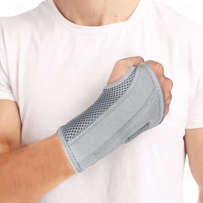 Wrist Brace Carpal Tunnel Right Left Hand for Men Women Pain Relief, Night Wrist Sleep Supports Splints Arm Stabilizer with Compression Sleeve Adjustable Straps,for Tendonitis Arthritis