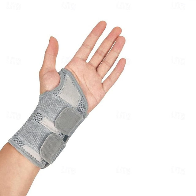 Wrist Brace Carpal Tunnel Right Left Hand for Men Women Pain Relief, Night Wrist Sleep Supports Splints Arm Stabilizer with Compression Sleeve Adjustable Straps,for Tendonitis Arthritis