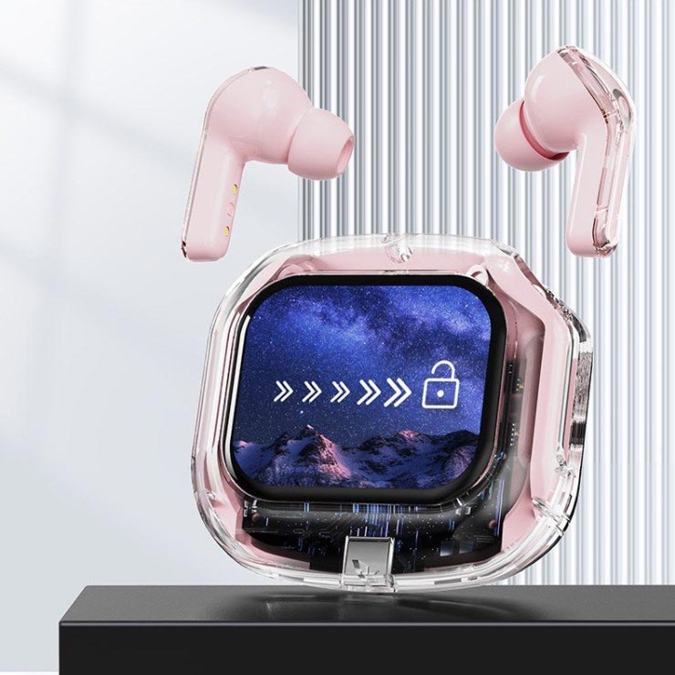 Full-color Touch-screen Wireless Noise-cancelling Bluetooth 5.4 Headset